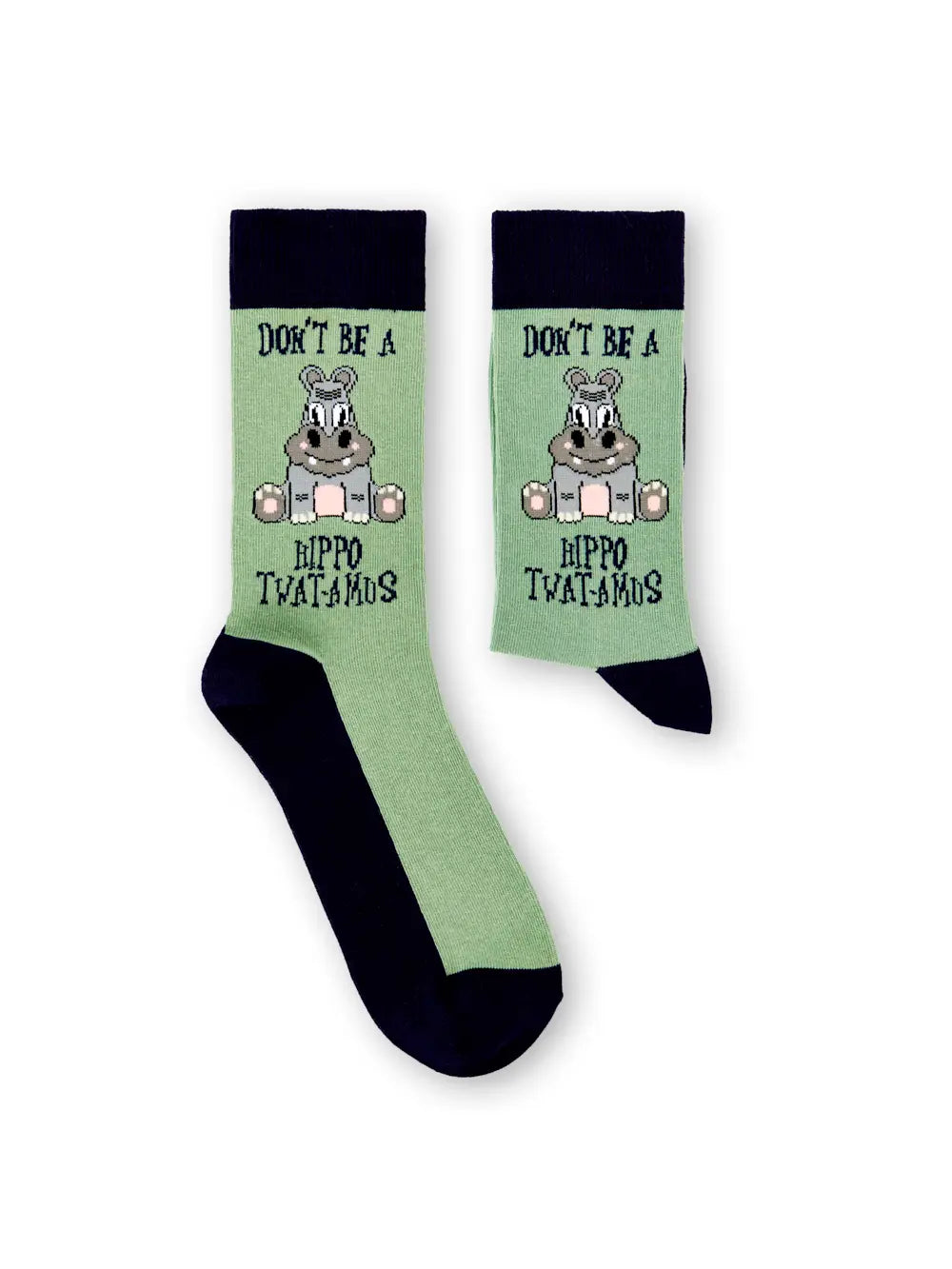 Hippo-Twat-Amus Socks